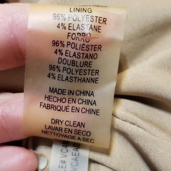 Vince Camuto Metallic Jacquard Fit & Flare Dress - Picture 8 of 9